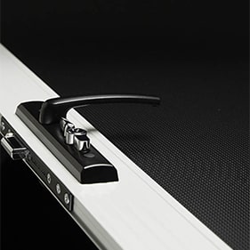 Perforated Aluminium Security Door